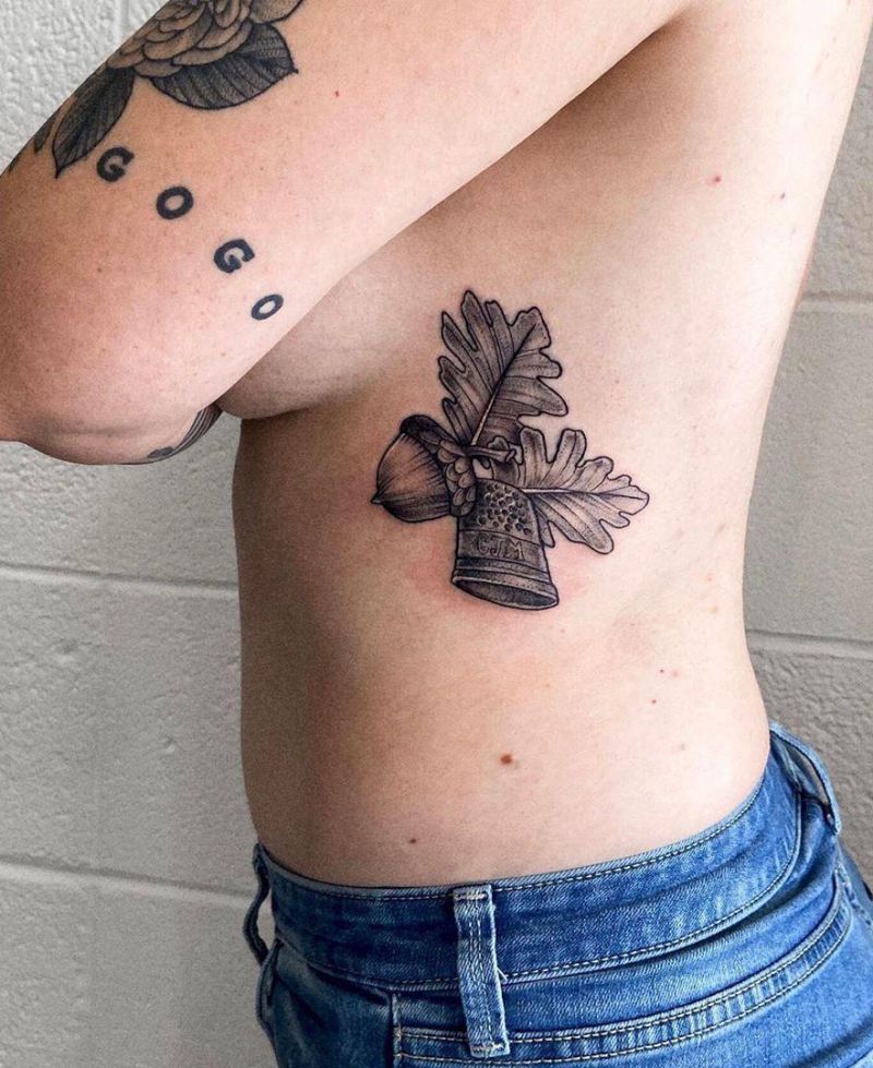 30 Pretty Acorn Tattoos Enhance Your Personality