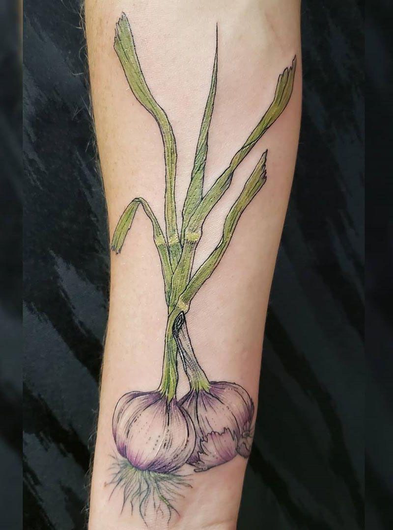 30 Pretty Garlic Tattoos to Inspire You