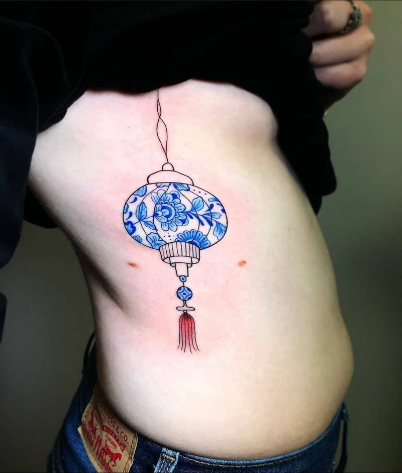 30 Perfect Lantern Tattoos Light Up Your Night