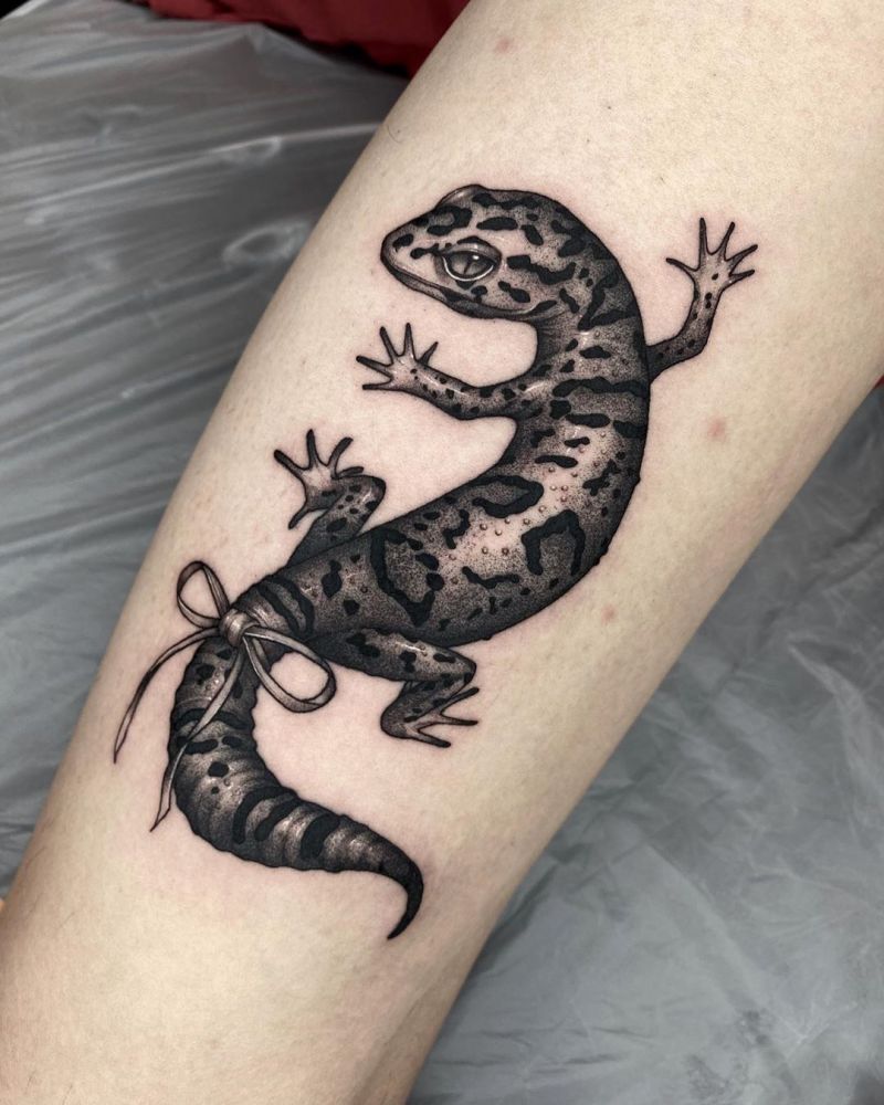 30 Pretty Lizard Tattoos Will Make You Want to Try