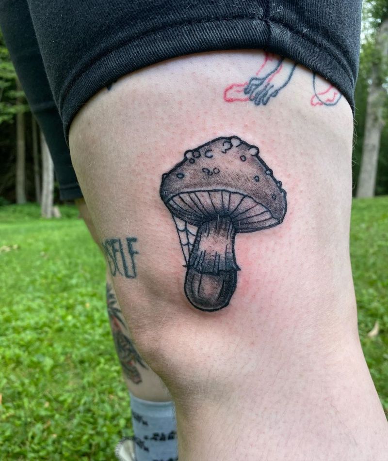 30 Pretty Mushroom Tattoos Improve Your Temperament