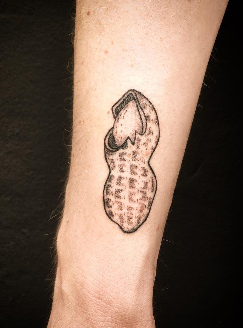 30 Cute Peanut Tattoos You Will Love