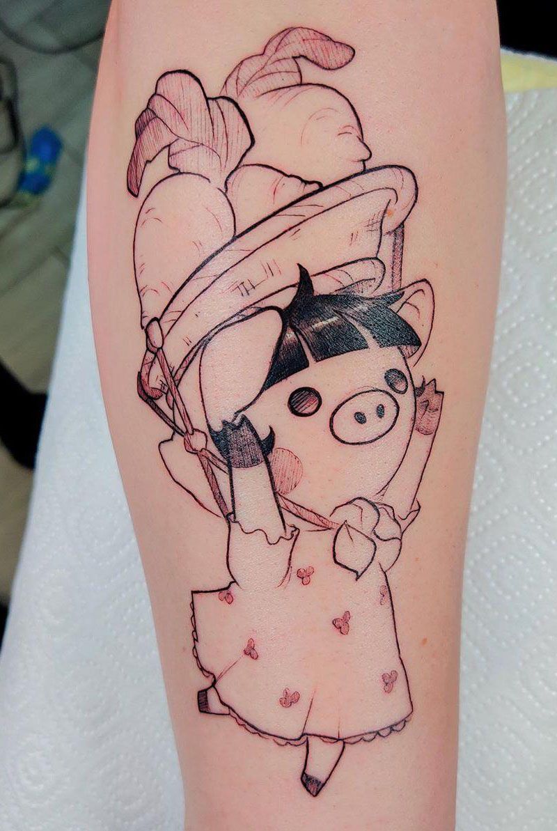 30 Cute Pig Tattoos You Will Love