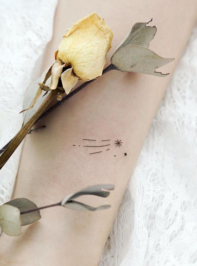 30 Creative Shooting Star Tattoos to Inspire You