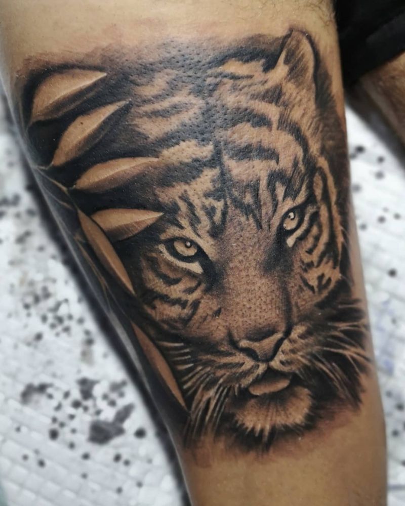 30 Pretty Tiger Tattoos Improve Your Temperament