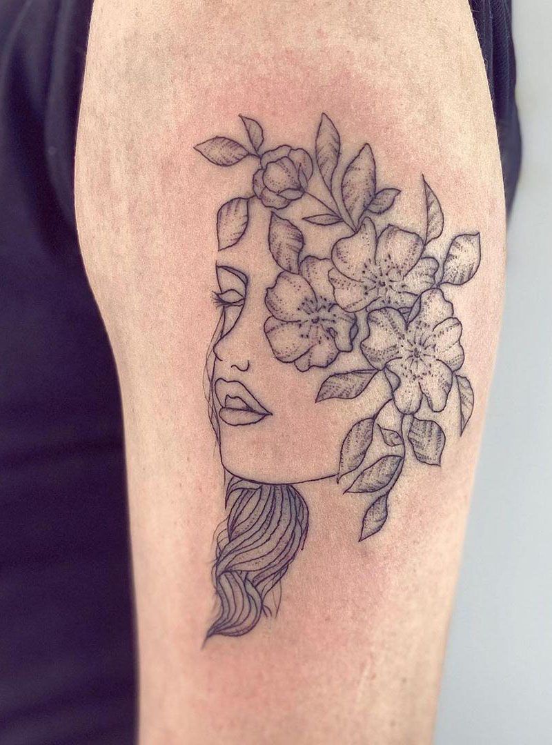 30 Pretty Wildflower Tattoos to Inspire You