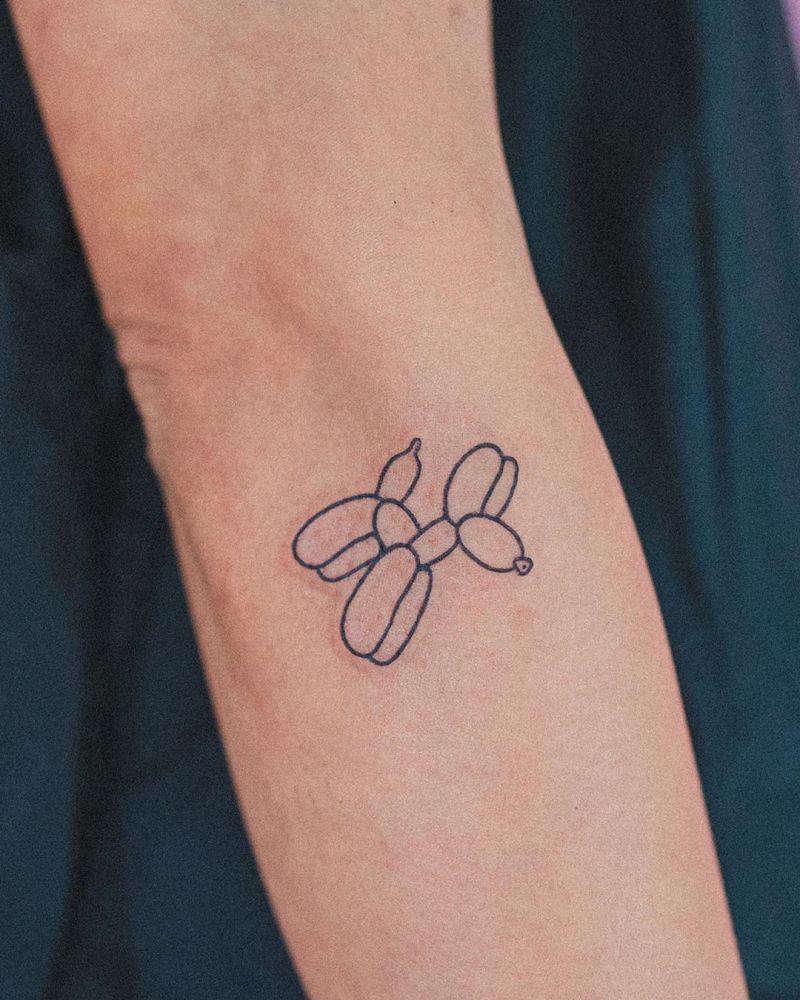 30 Pretty Balloon Tattoos to Inspire You