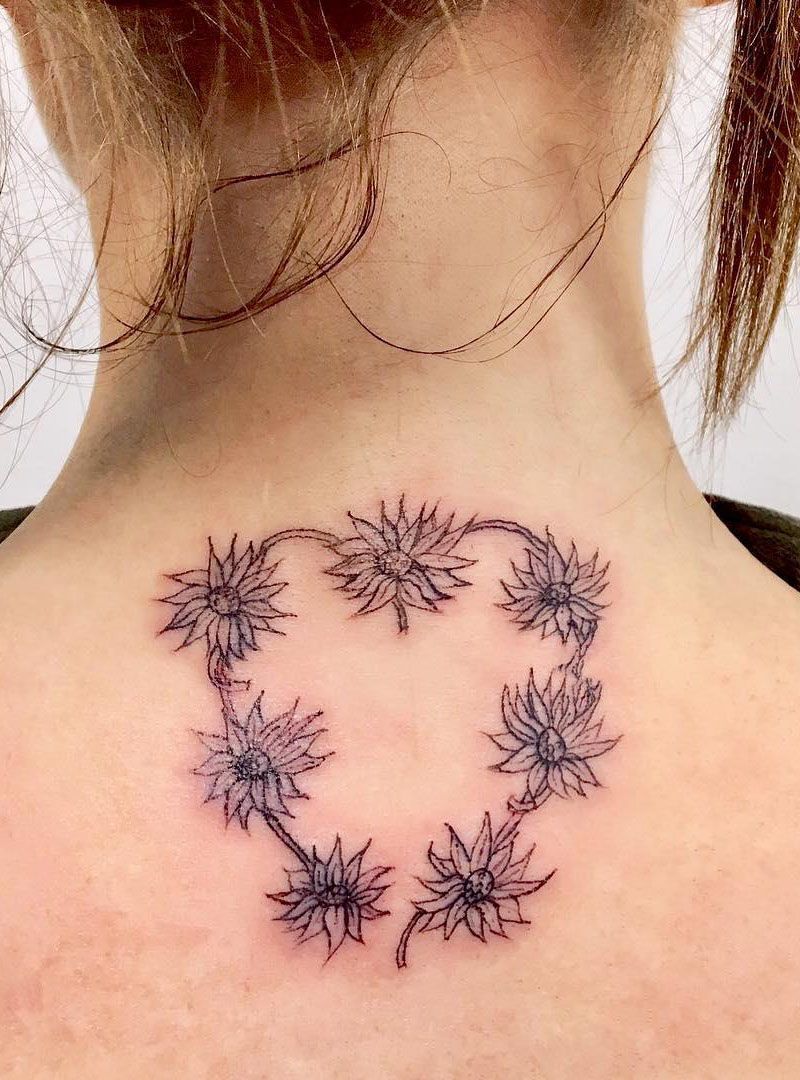 30 Pretty Daisy Chain Tattoos Make You The Focus of The Crowd