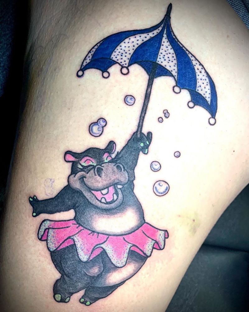 30 Perfect Hippo Tattoos Make You Attractive