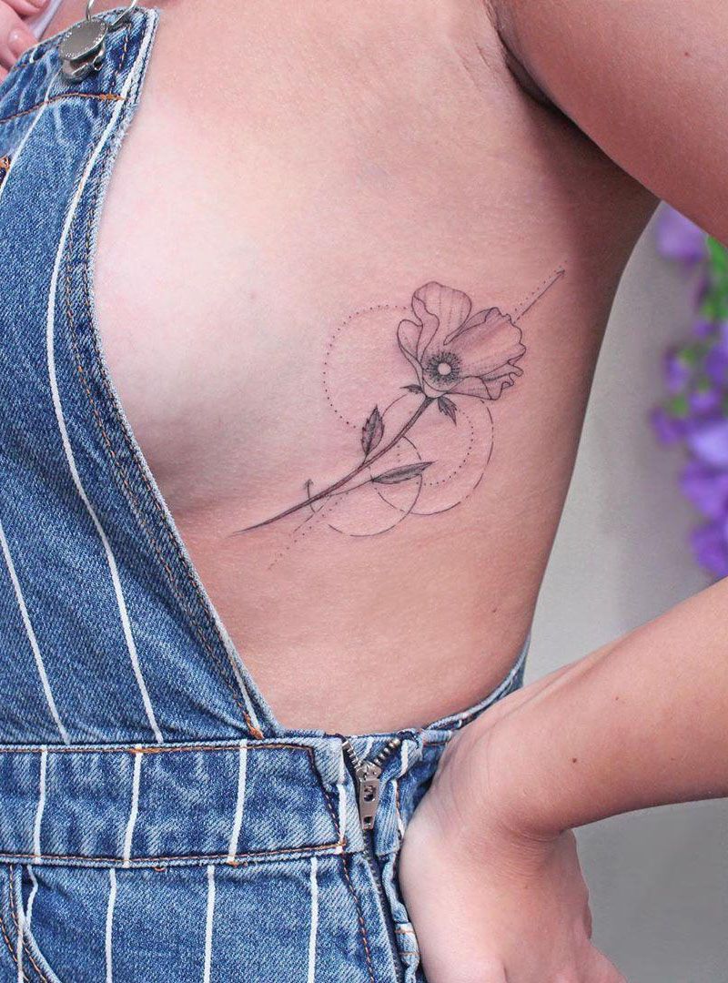 30 Pretty Poppy Tattoos to Inspire You