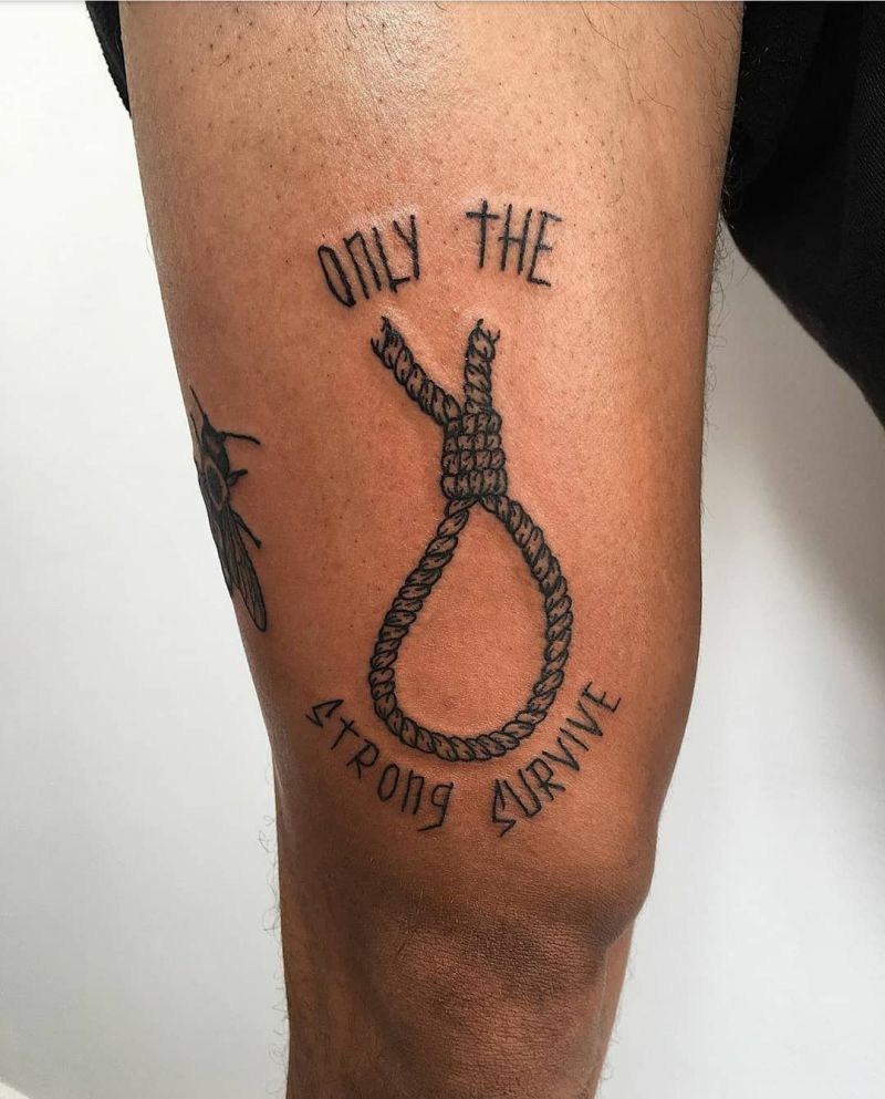 30 Pretty Rope Tattoos Make You Charming