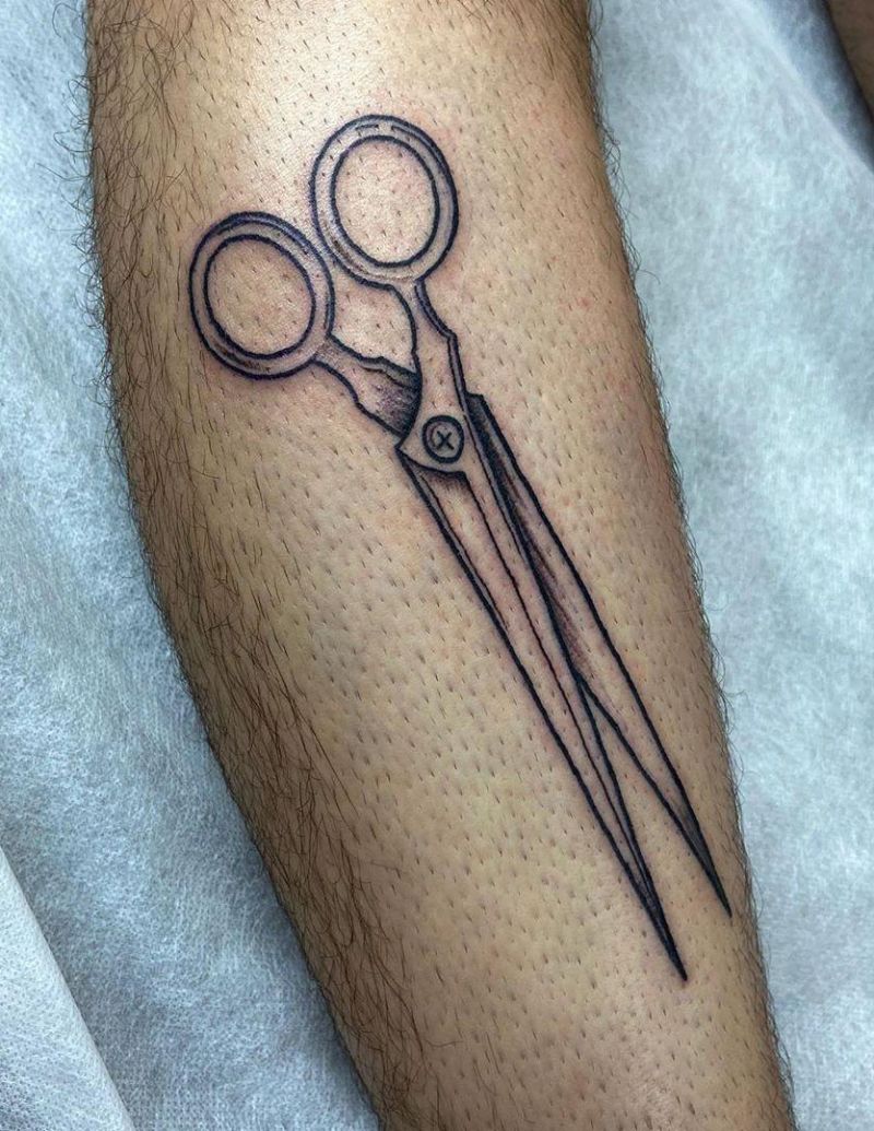 30 Pretty Scissor Tattoos Make You Very Attractive