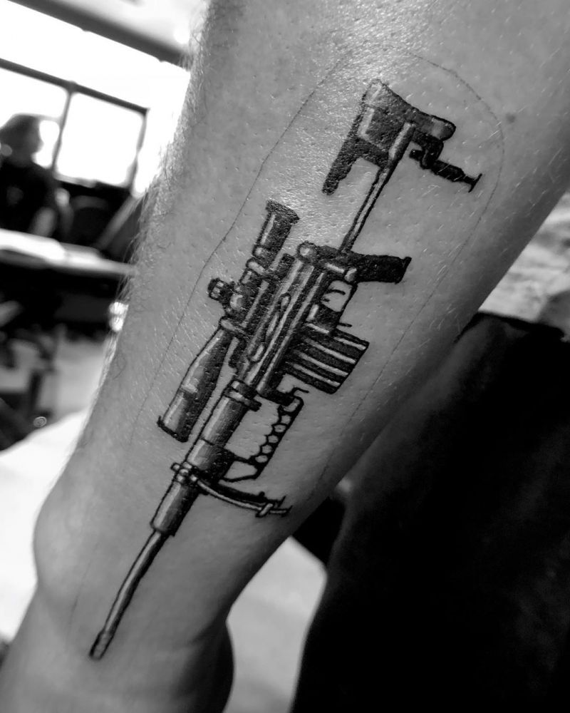 30 Superb Sniper Tattoos You Will Love