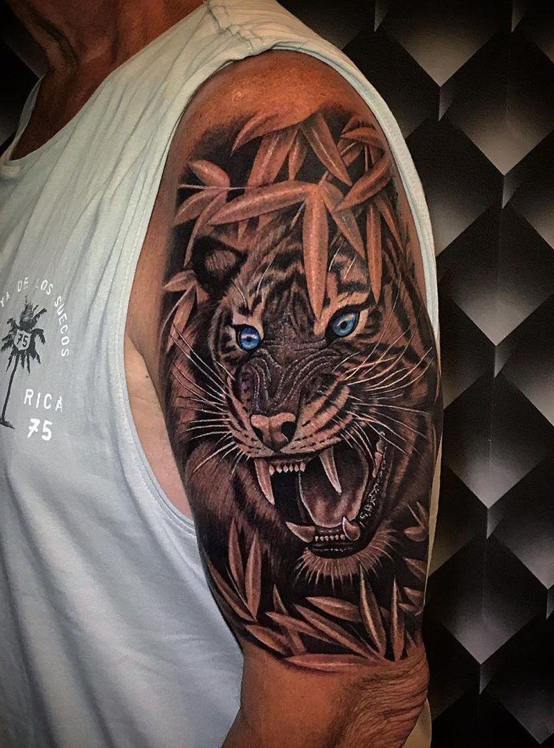 30 Pretty Tiger Tattoos Improve Your Temperament