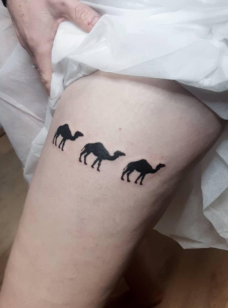 30 Pretty Camel Tattoos to Inspire You