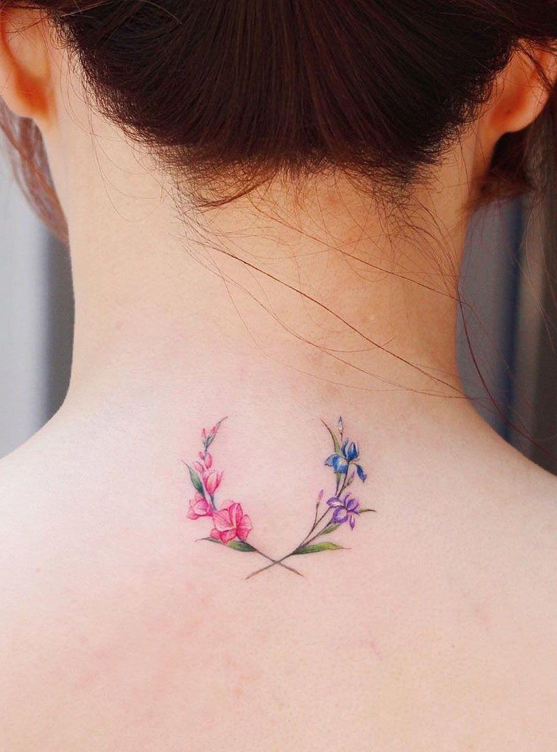 30 Pretty Gladiolus Tattoos Enhance Your Personality