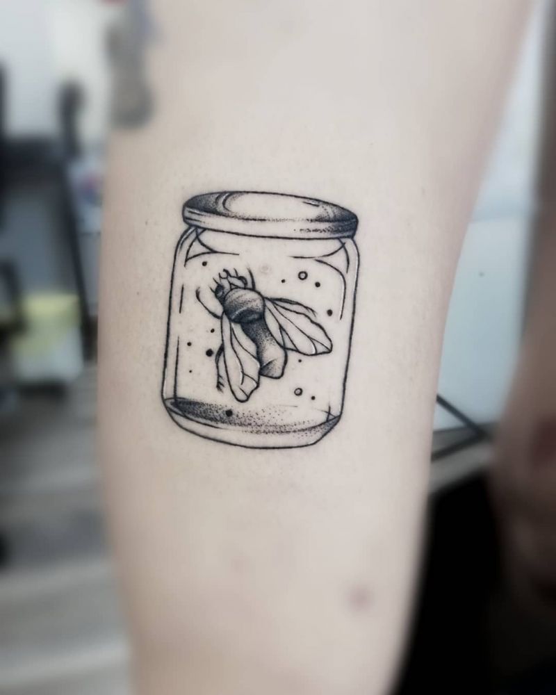 30 Pretty Jar Tattoos Make You Attractive