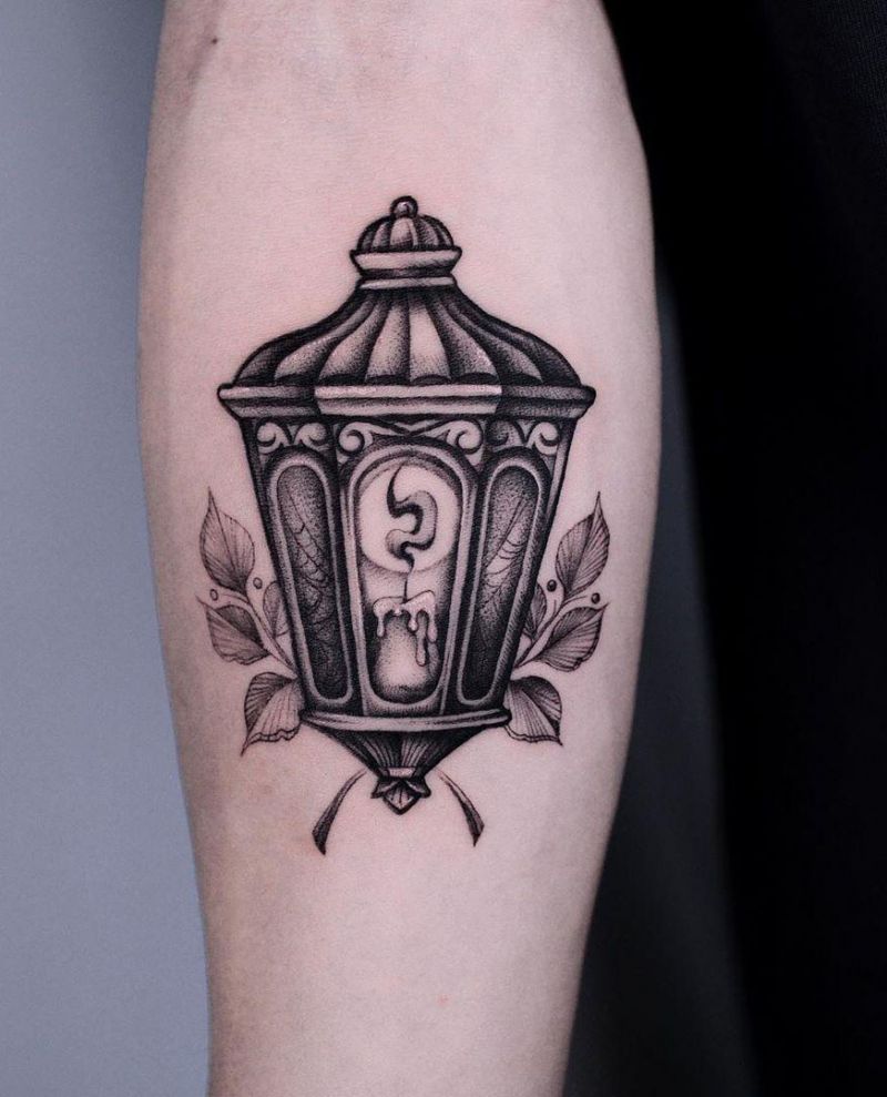 30 Perfect Lantern Tattoos Light Up Your Night