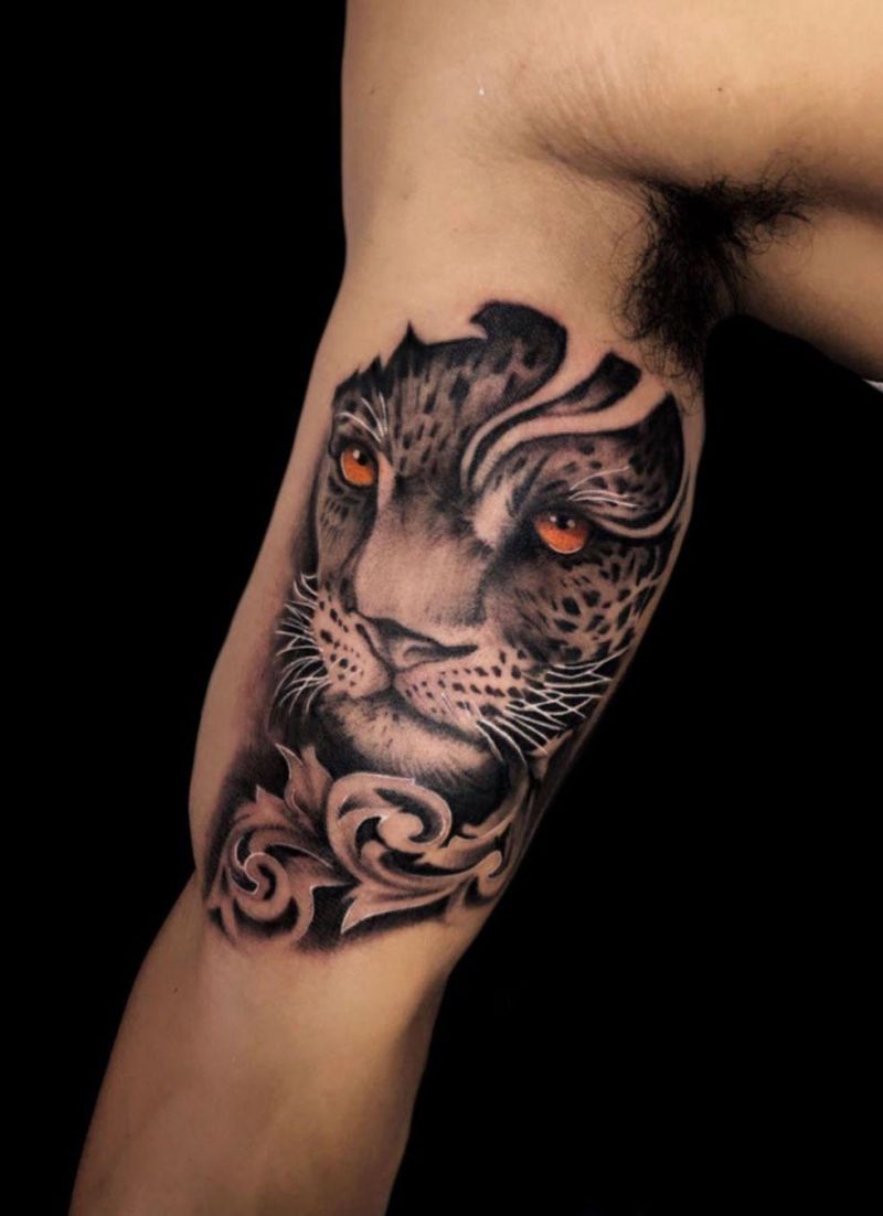 30 Pretty Leopard Tattoos You Will Love