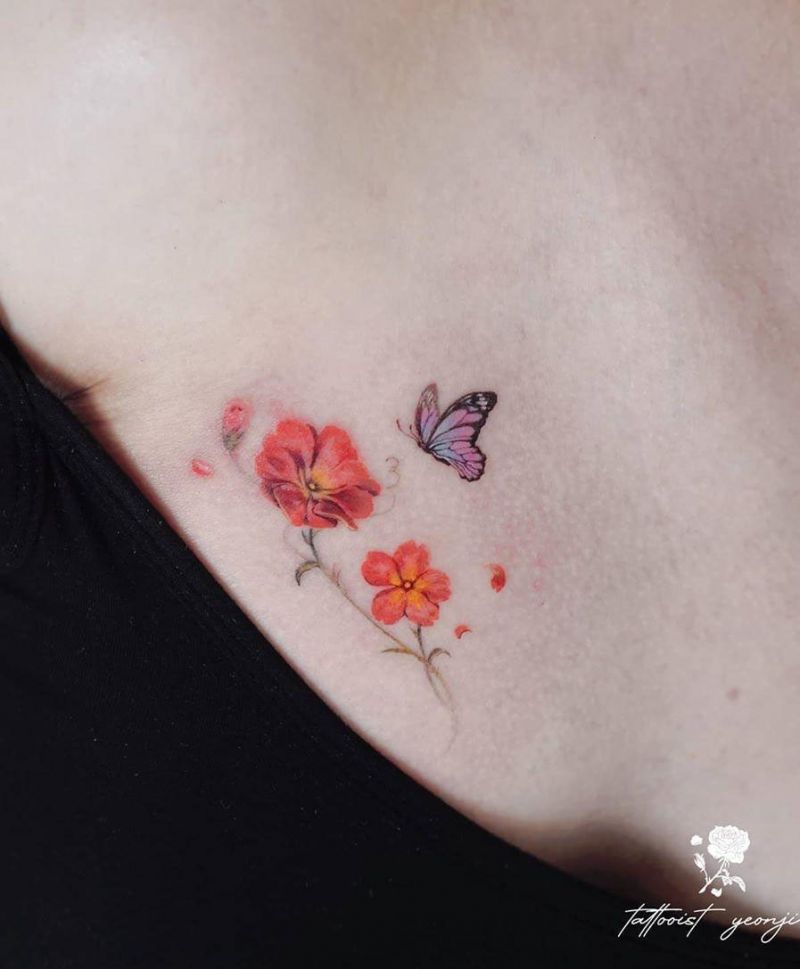 30 Pretty Primrose Tattoos Make You Attractive