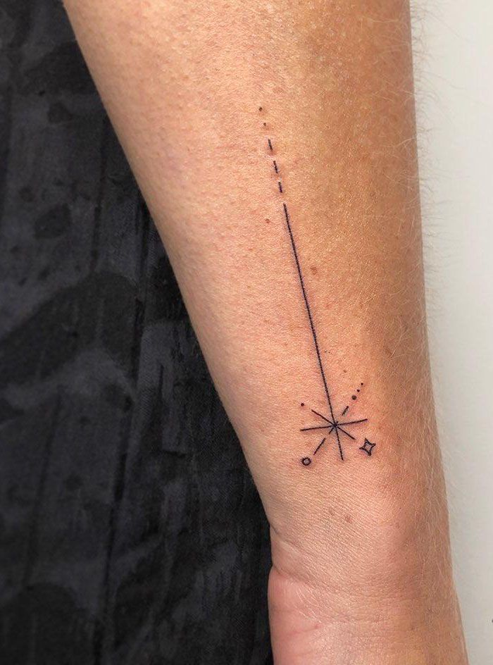 30 Creative Shooting Star Tattoos to Inspire You