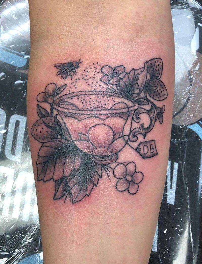 30 Pretty Teacup Tattoos Remind You to Rest