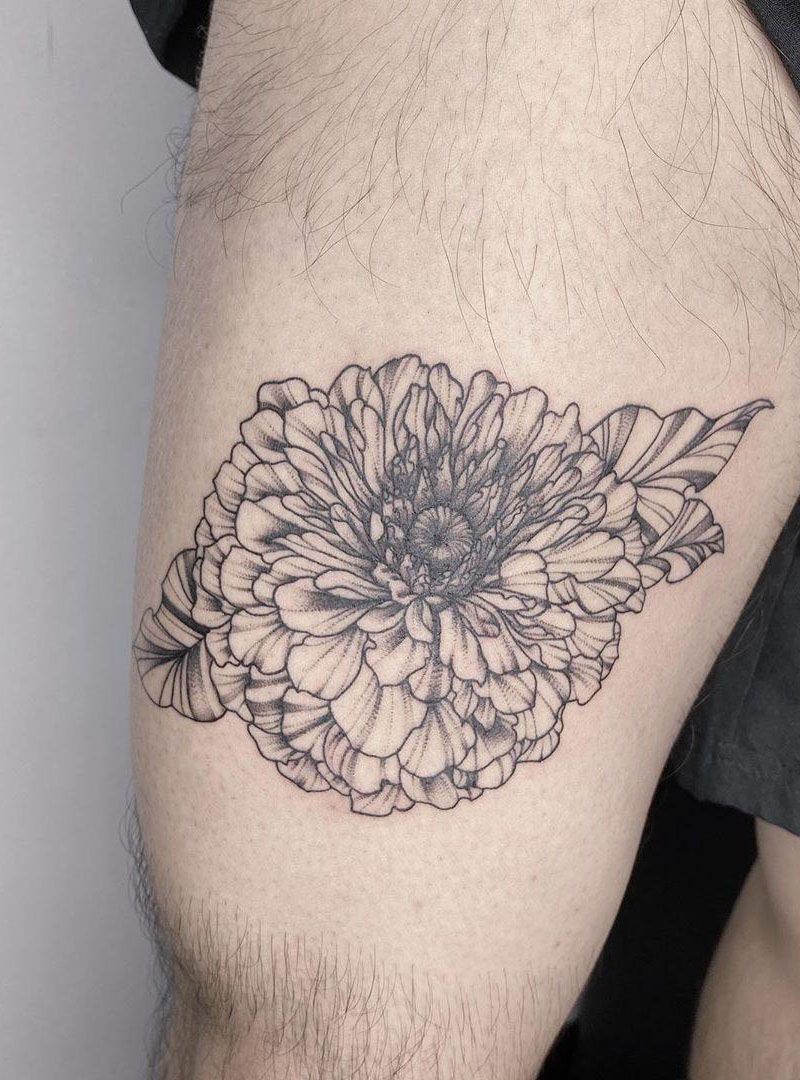 30 Pretty Zinnia Tattoos You Will Love