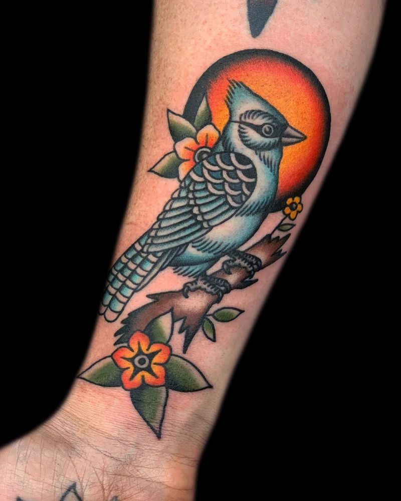 30 Pretty Bluejay Tattoos You Must Try