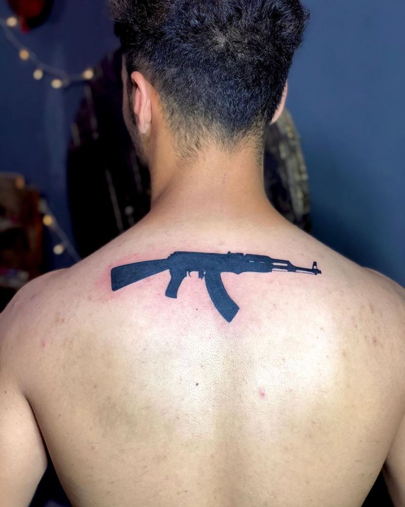 30 Pretty Gun Tattoos Enhance Your Personality