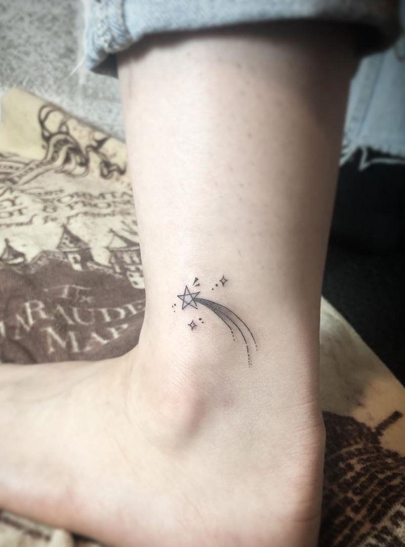 30 Creative Shooting Star Tattoos to Inspire You