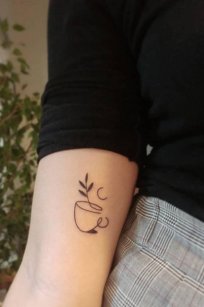 30 Pretty Teacup Tattoos Remind You to Rest