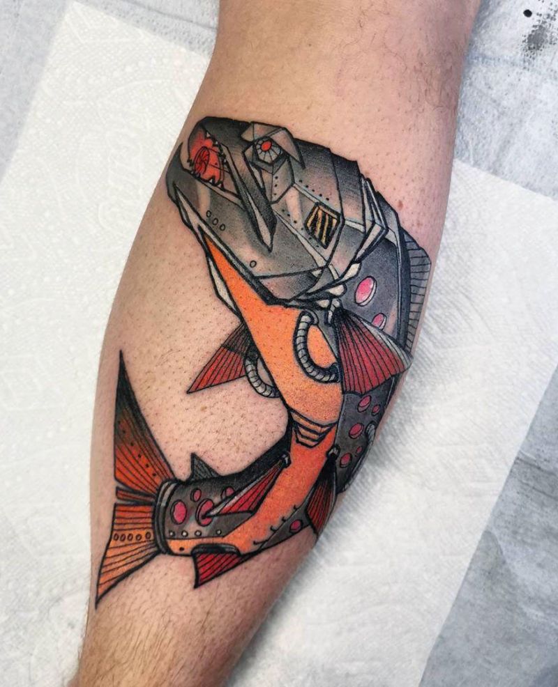 30 Elegant Trout Tattoos for Your Inspiration