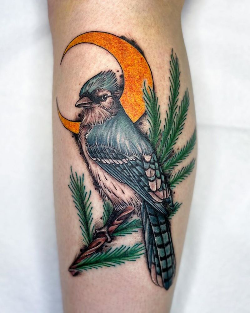 30 Pretty Bluejay Tattoos You Must Try