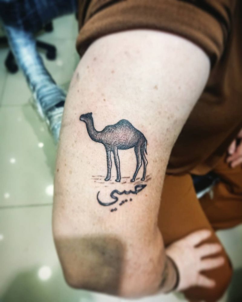 30 Pretty Camel Tattoos to Inspire You