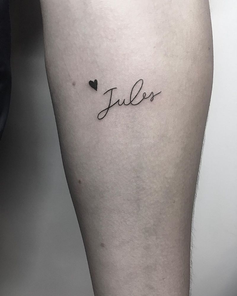 30 Pretty Name Tattoos Enhance Your Personality