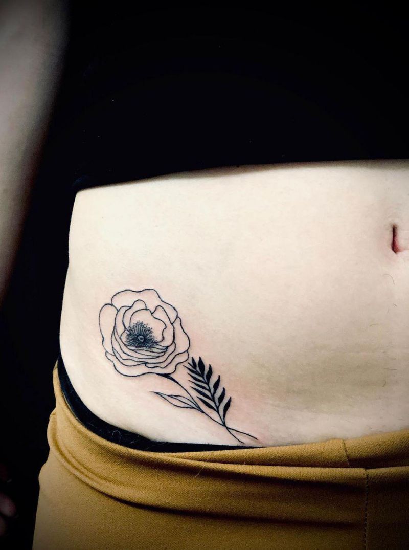 30 Pretty Poppy Tattoos to Inspire You