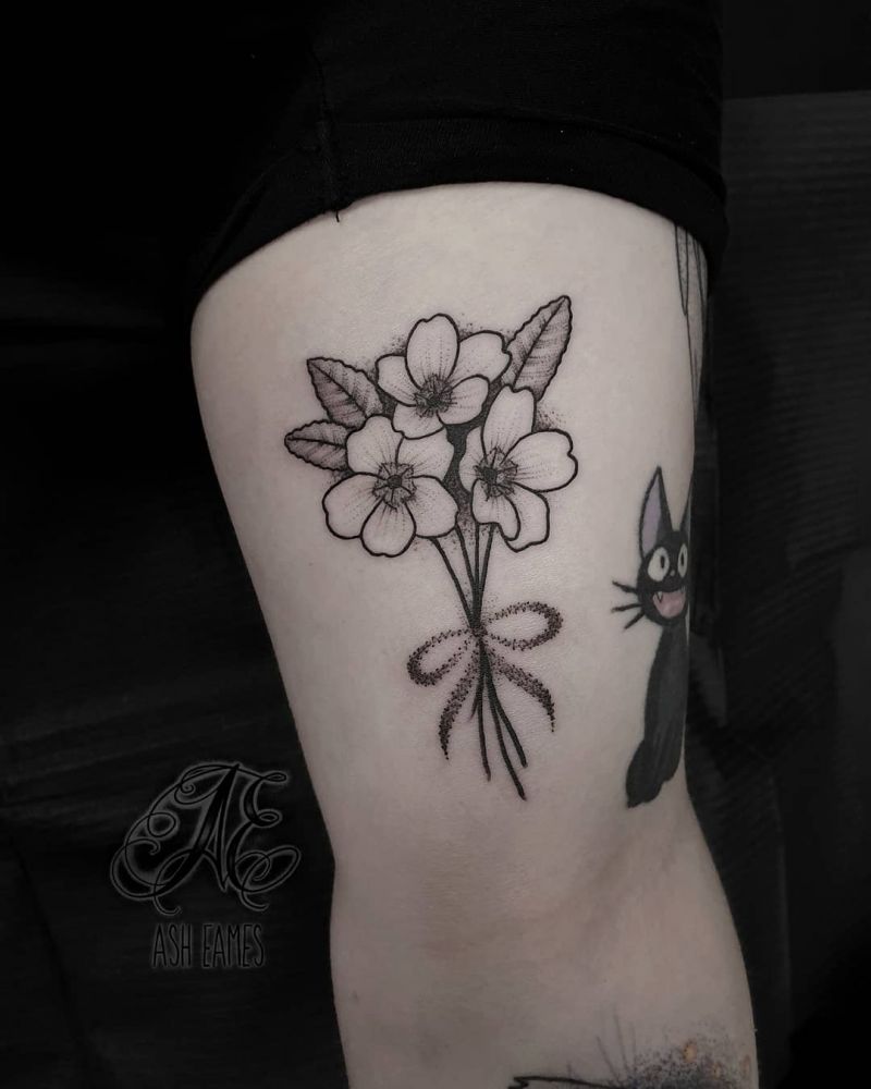 30 Pretty Primrose Tattoos Make You Attractive