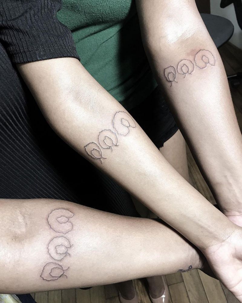 30 Pretty Sister Tattoos Let You Always Miss Each Other