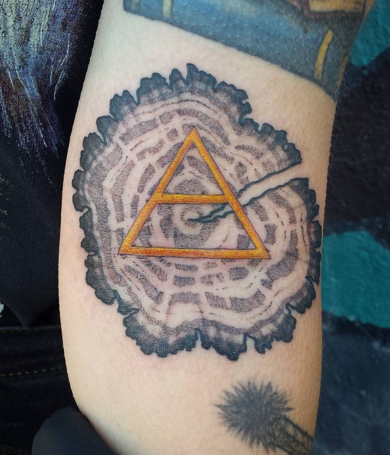 30 Pretty Tree Ring Tattoos Make You Beautiful Forever