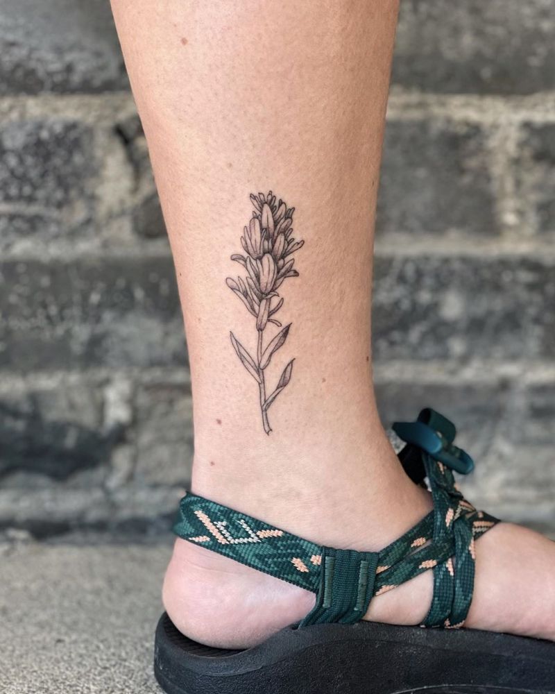 30 Pretty Wildflower Tattoos to Inspire You