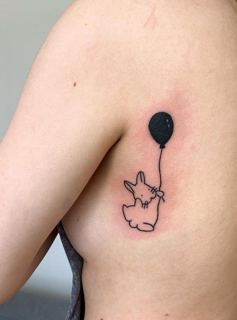 30 Pretty Balloon Tattoos to Inspire You