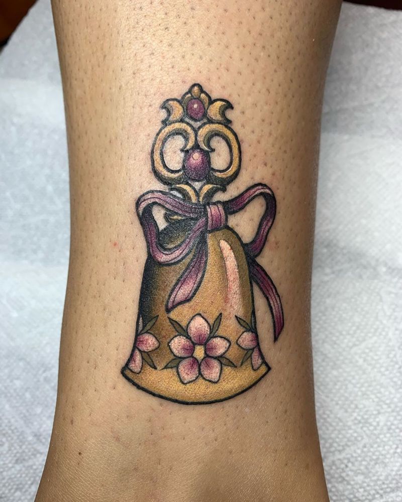 30 Pretty Bell Tattoos To Inspire You Style VP Page 6