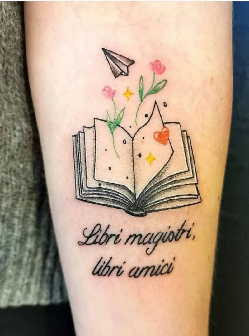 30 Pretty Book Tattoos Inspire You to Read