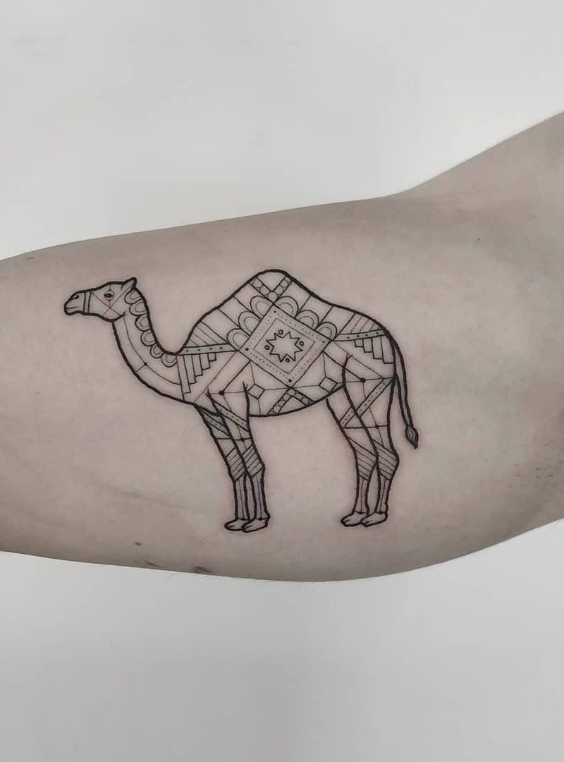 30 Pretty Camel Tattoos to Inspire You