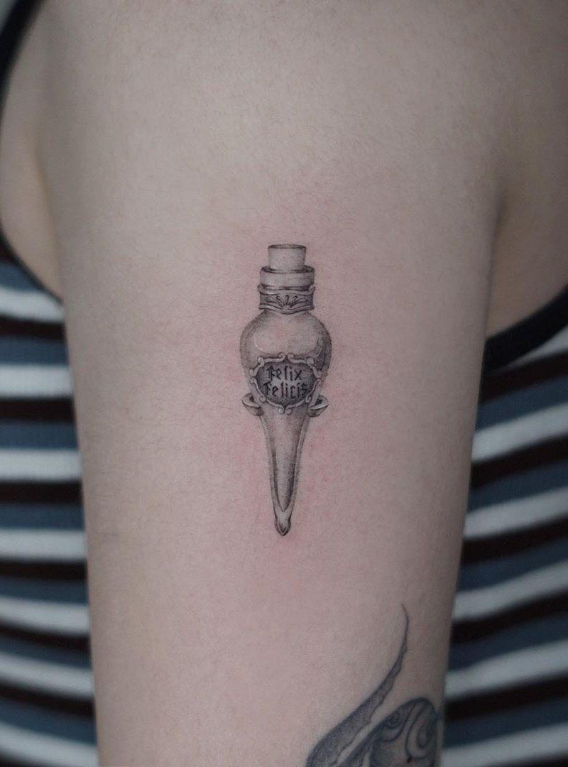 30 Pretty Felix Felicis Tattoos to Inspire You