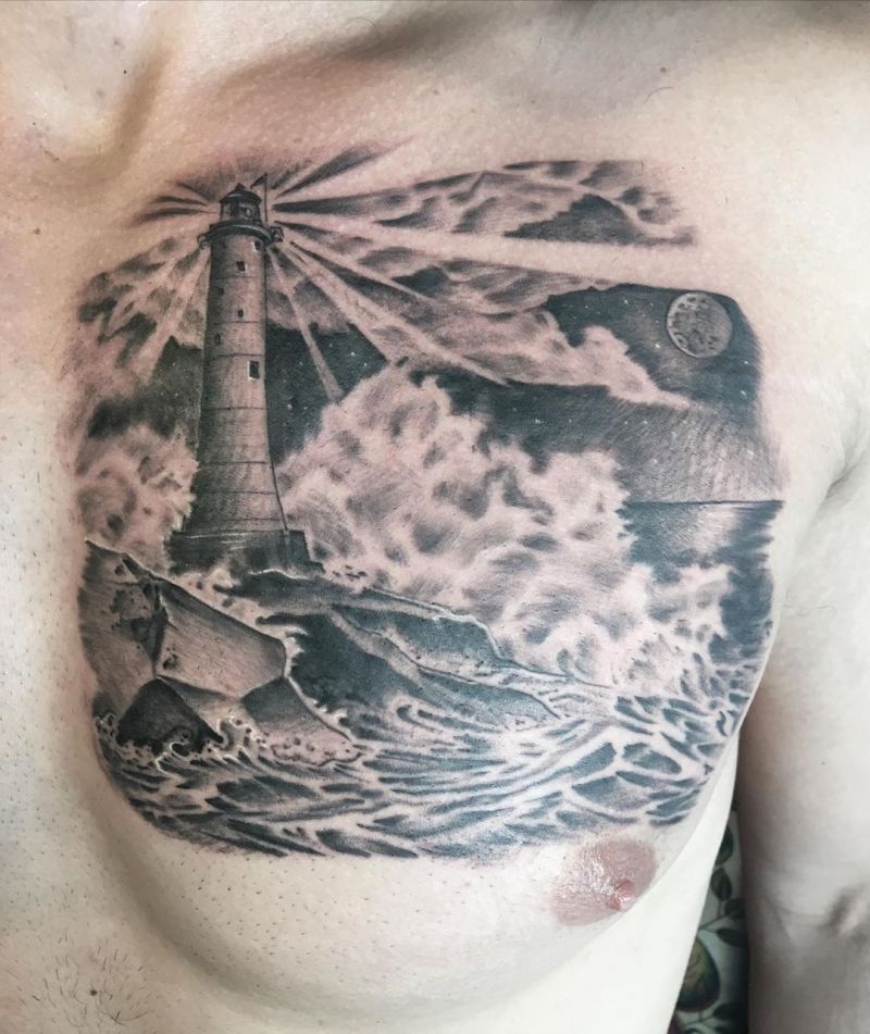 30 Stunning Lighthouse Tattoos Enhance Your Personality