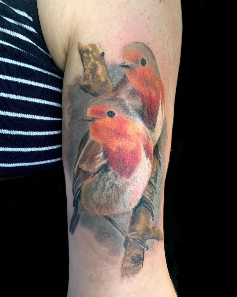 30 Pretty Robin Tattoos You Must Try