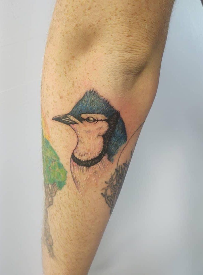 30 Pretty Bluejay Tattoos You Must Try