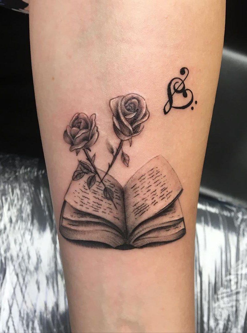 30 Pretty Book Tattoos Inspire You to Read