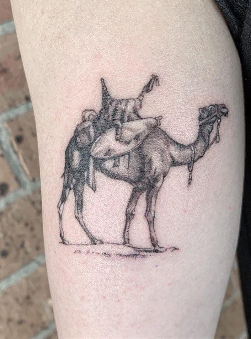 30 Pretty Camel Tattoos to Inspire You